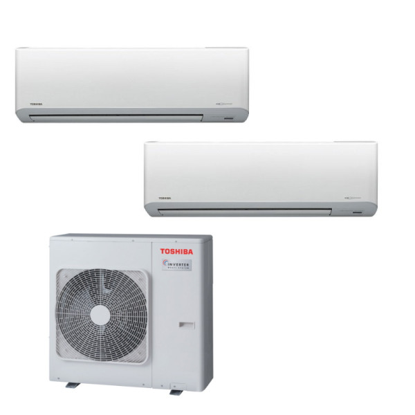 Toshiba 東芝 RAS3M26S3AVE  變頻冷暖 一拖二分體式冷氣機 3匹拖1.5匹+1.5匹  (包標準安裝)